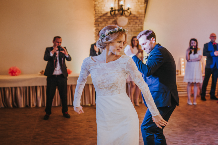 ślub na polu golfowym