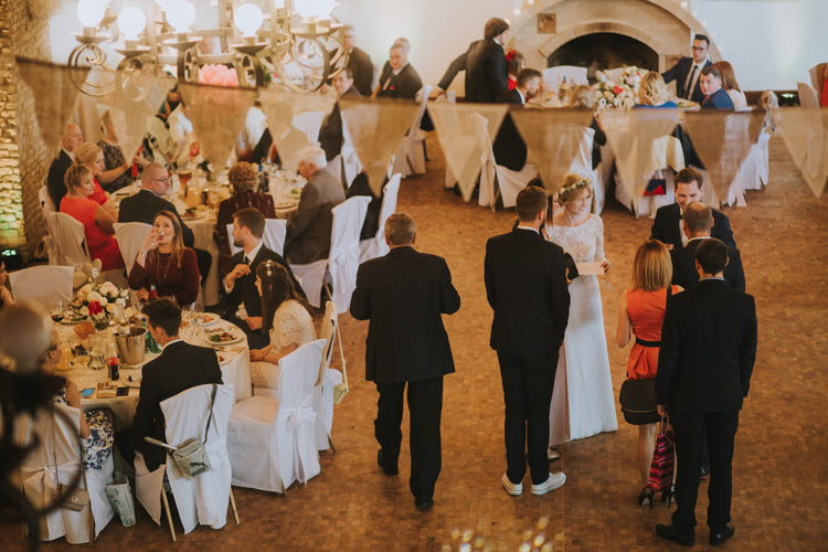 ślub na polu golfowym