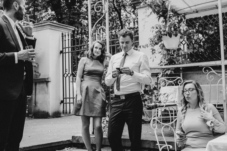 plenerowe wesele w centrum Krakowa