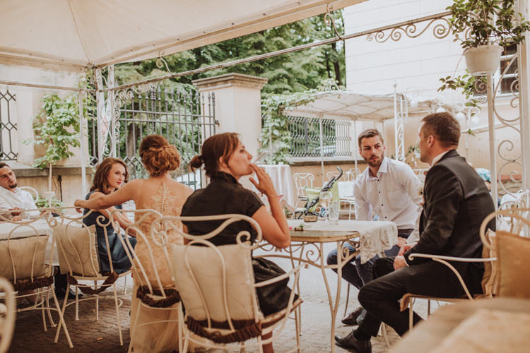 plenerowe wesele w centrum Krakowa