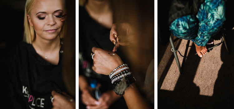 przygotowania Pani Młodej