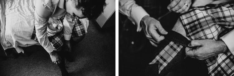 ubieranie Pana Młodego