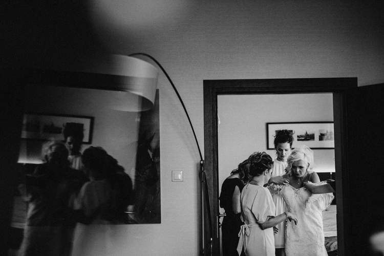 ubieranie Panny Młodej