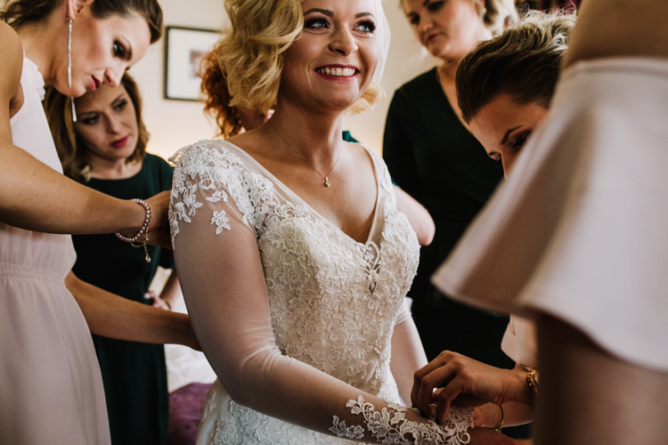 ubieranie Panny Młodej