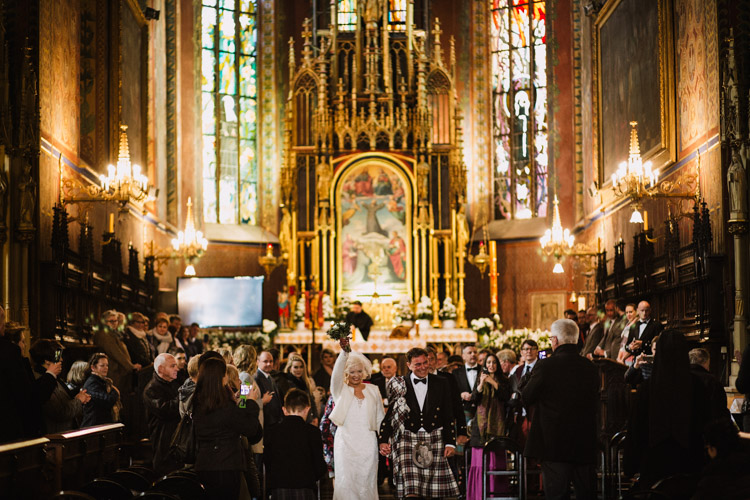 wyjście z Kościoła