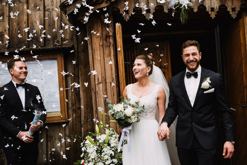 wyjście z kościoła