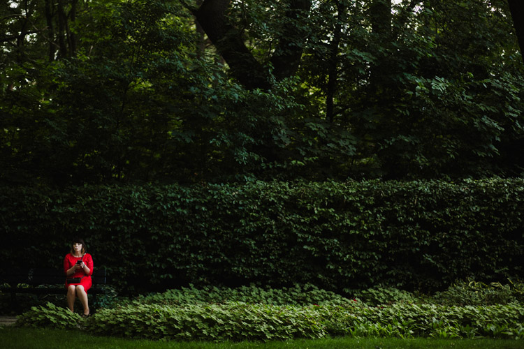 plenerowy ślub w ogrodzie