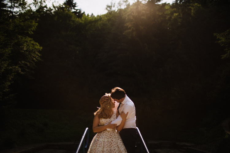 sesja ślubna w willi Taadeusz