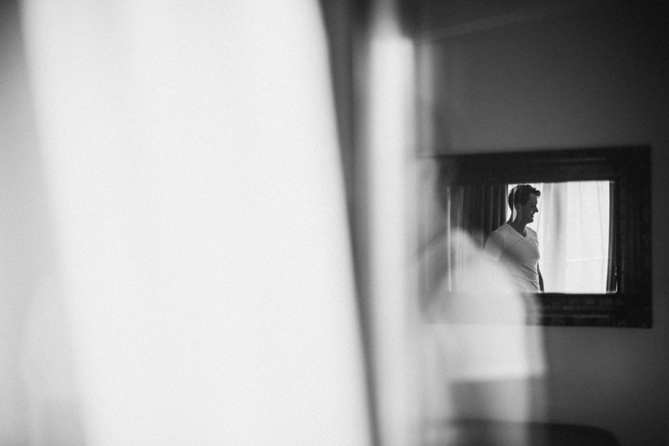 przygotowania pana młodego