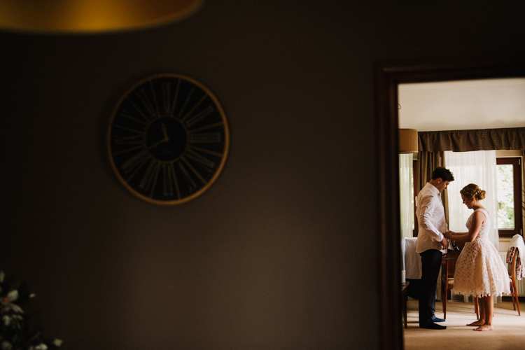 ubieranie pana młodego