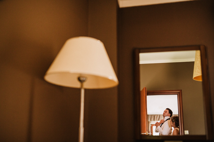 ubieranie pana młodego