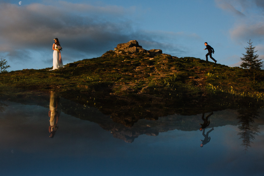 sesja ślubna w Tatrach