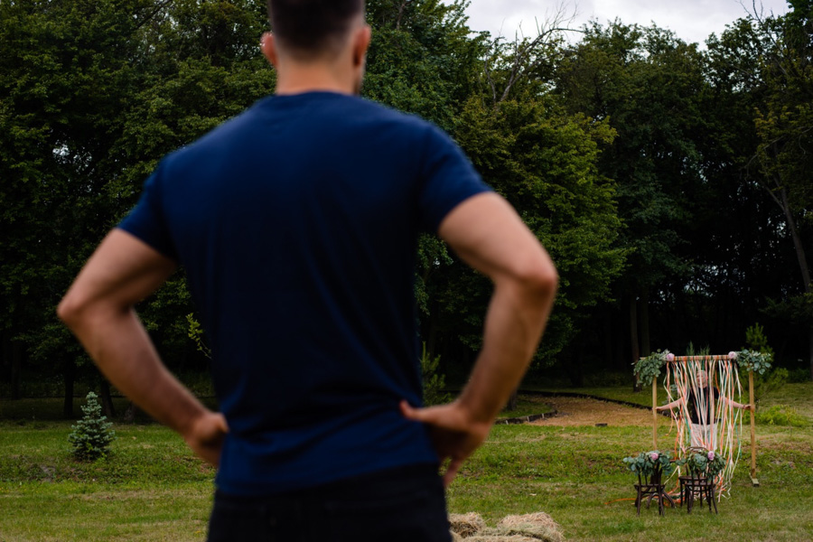 plenerowy ślub mazowsze