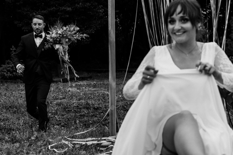 plenerowy ślub pod Warszawą