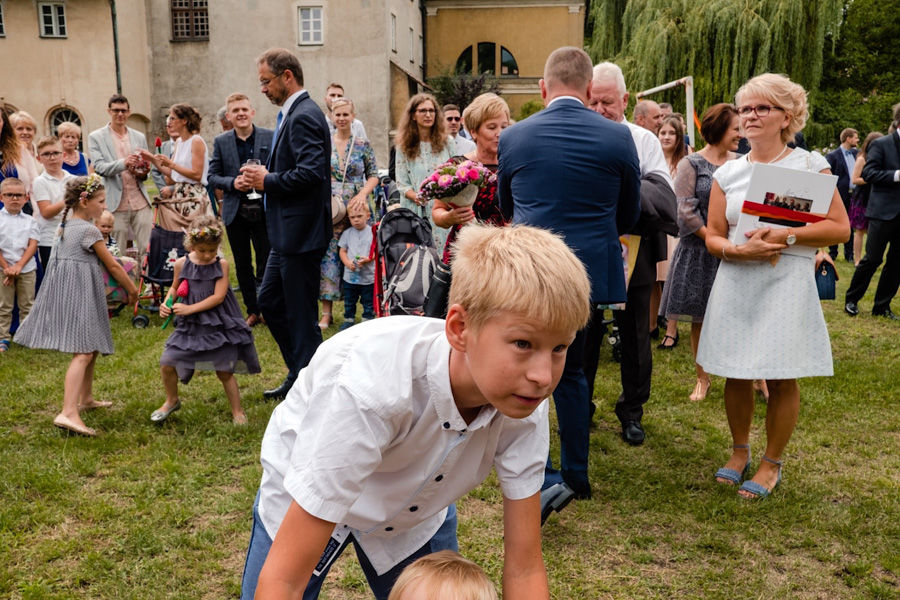 plenerowe wesele pod namiotem w centrum Krakowa