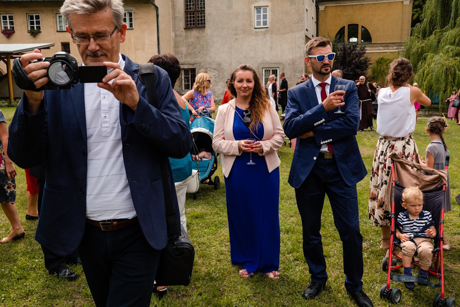 plenerowe wesele pod namiotem w centrum Krakowa