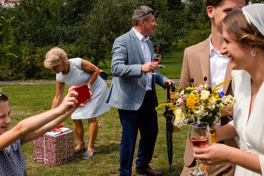 plenerowe wesele pod namiotem w centrum Krakowa