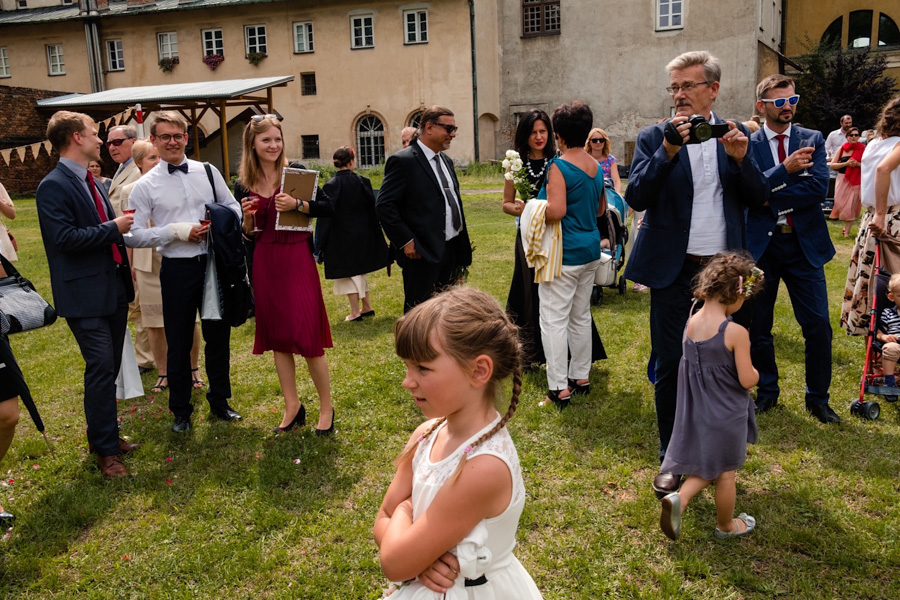 plenerowe wesele pod namiotem w centrum Krakowa