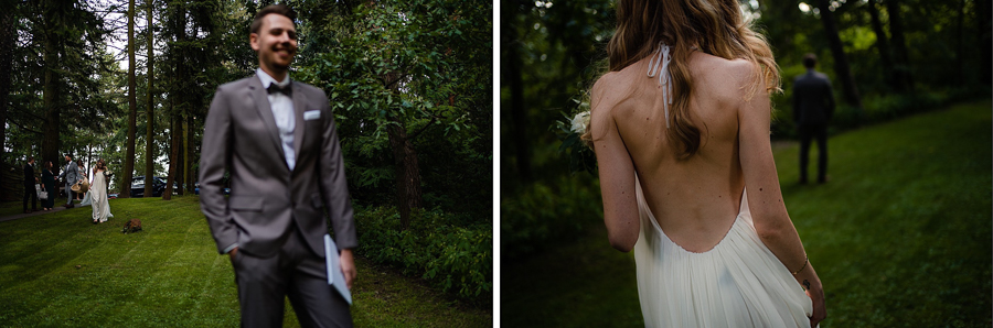 plenerowy ślub nad jeziorem