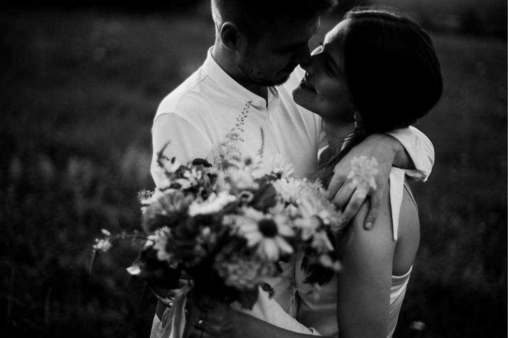 sesja ślubna w dniu ślubu