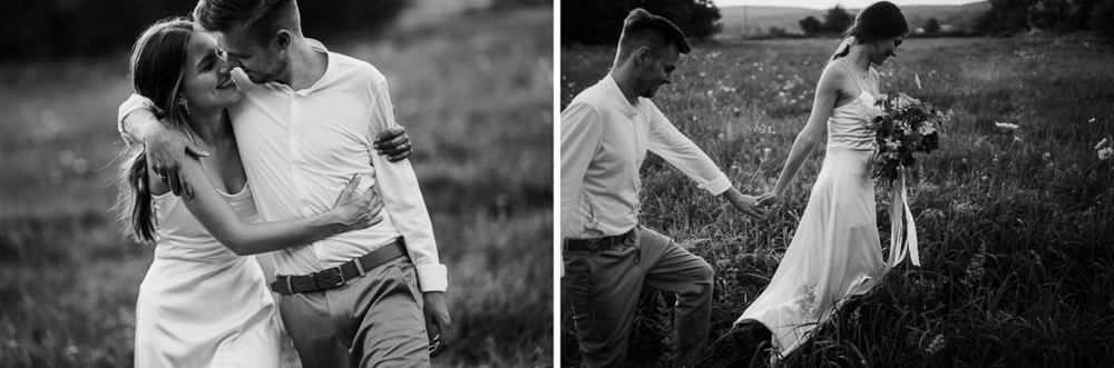 sesja ślubna w dniu ślubu