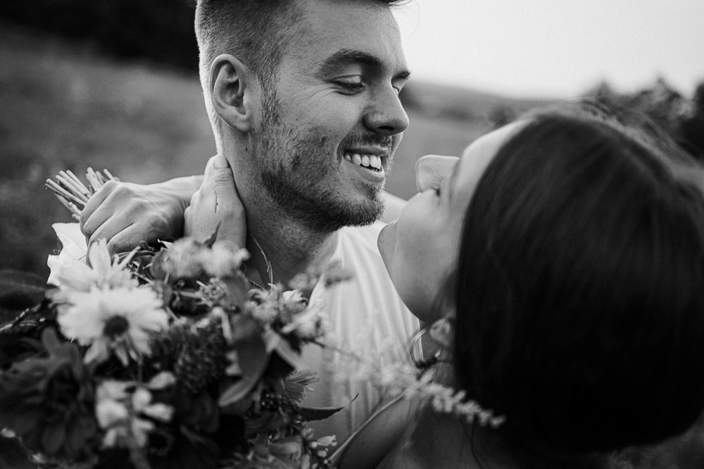 sesja ślubna w dniu ślubu