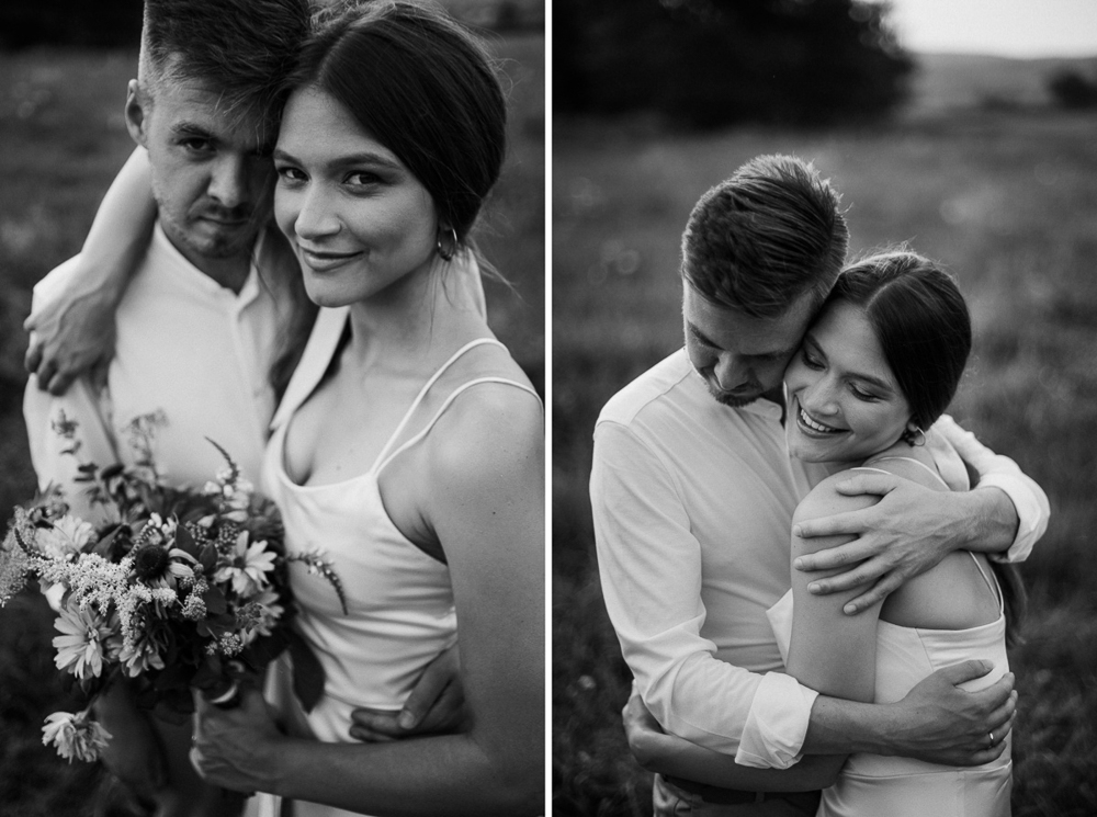 sesja ślubna w dniu ślubu